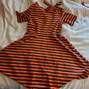 Voodoo Vixen fit and flare swing dress